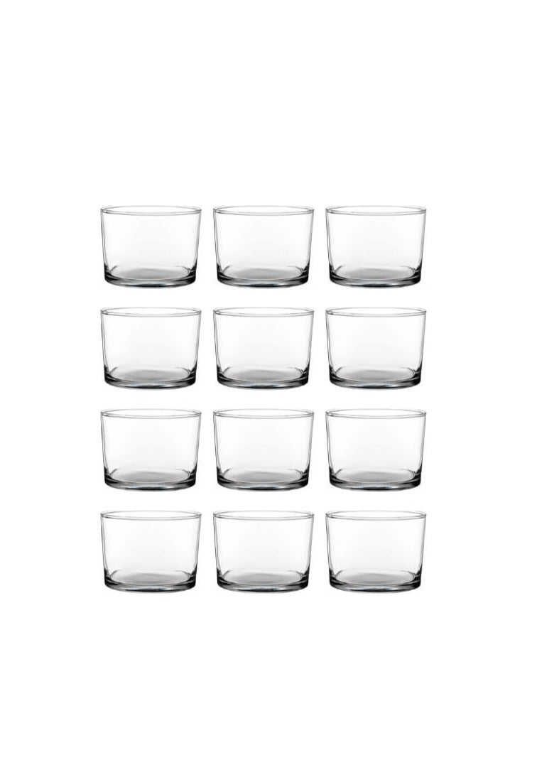 باساباتشي Pasabahce Bistro Small Bowl Set of 12 bowls -(82.5*59mm)-220 cc-Turkey Made - Image 1