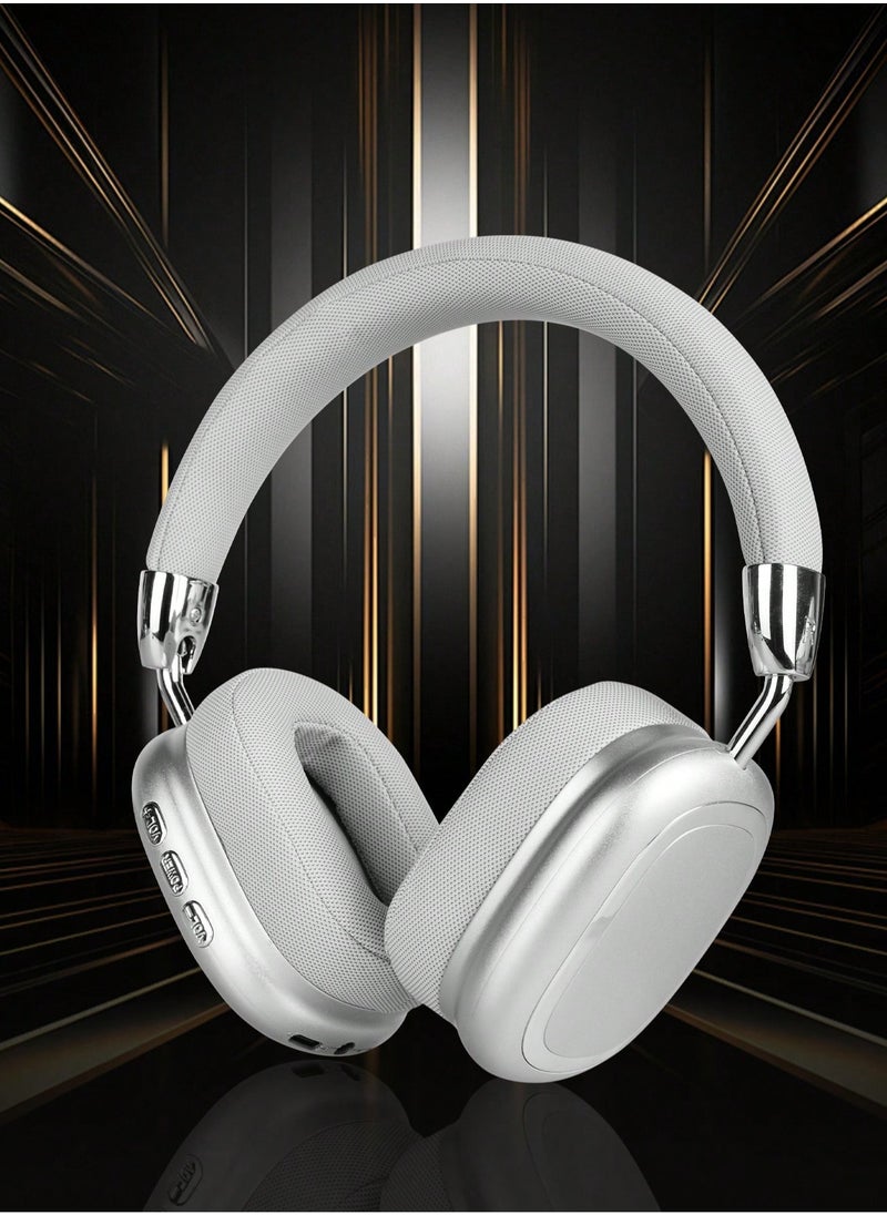 Digipace New Wireless Headphones Full Ear Coverage Hi-Fi High Definition Sound Quality Comfortable MP3 Music Compatible with Phones USB-C Port Foldable Rotatable Telescopic ABS Plastic Metal Wireless Headphones High Quality Business Gifts  - Image 2