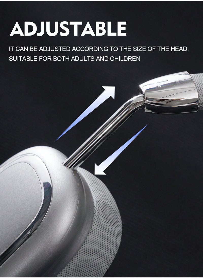 Digipace New Wireless Headphones Full Ear Coverage Hi-Fi High Definition Sound Quality Comfortable MP3 Music Compatible with Phones USB-C Port Foldable Rotatable Telescopic ABS Plastic Metal Wireless Headphones High Quality Business Gifts  - Image 3