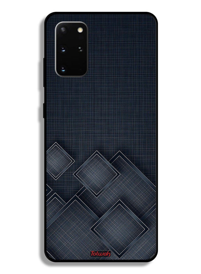 Tolwak غطاء واقي لهاتف سامسونج جالاكسي S20 بلس 5G بنمط مربعات على القماش - Image 2