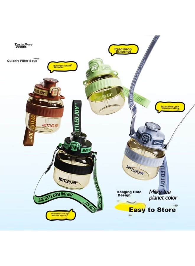 Bottled Joy Dundun Large Capacity Sports Water Bottle, Dundun Plastic Water Bottle For Students, Dundun Cool Ppsu Cup - Image 4