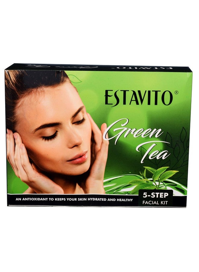 ESTAVITO Green Tea Facial Kit 1000g |Anti-Oxidant| Keeps your skin hydrated and healthy| - Image 1