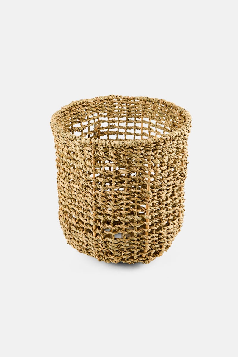 Muy Mucho Natural Fiber Lampshade, Tan  - Image 2