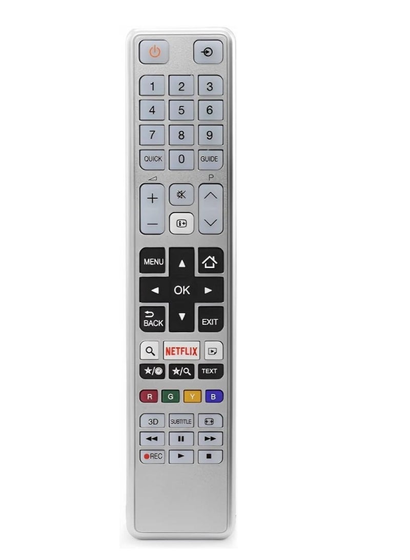 Replacement Remote Control Compatible with Toshiba 8054 TV – Easy-to-Use Remote for Smart and LED TVs – No Programming Required – Lightweight and Durable Design