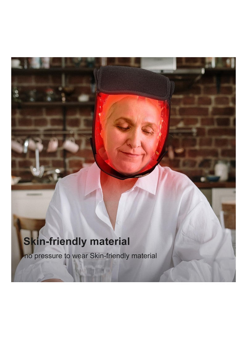 SYOSI - Red Light Therapy Hat for Hair Regrow Brain Relax Cap Body Pain Relief, Infrared Light Hat Near IR Therapy Hat Healing Light Hat with 155 LEDs Migraine Relief Device,Treat Thinning Hair - Image 1