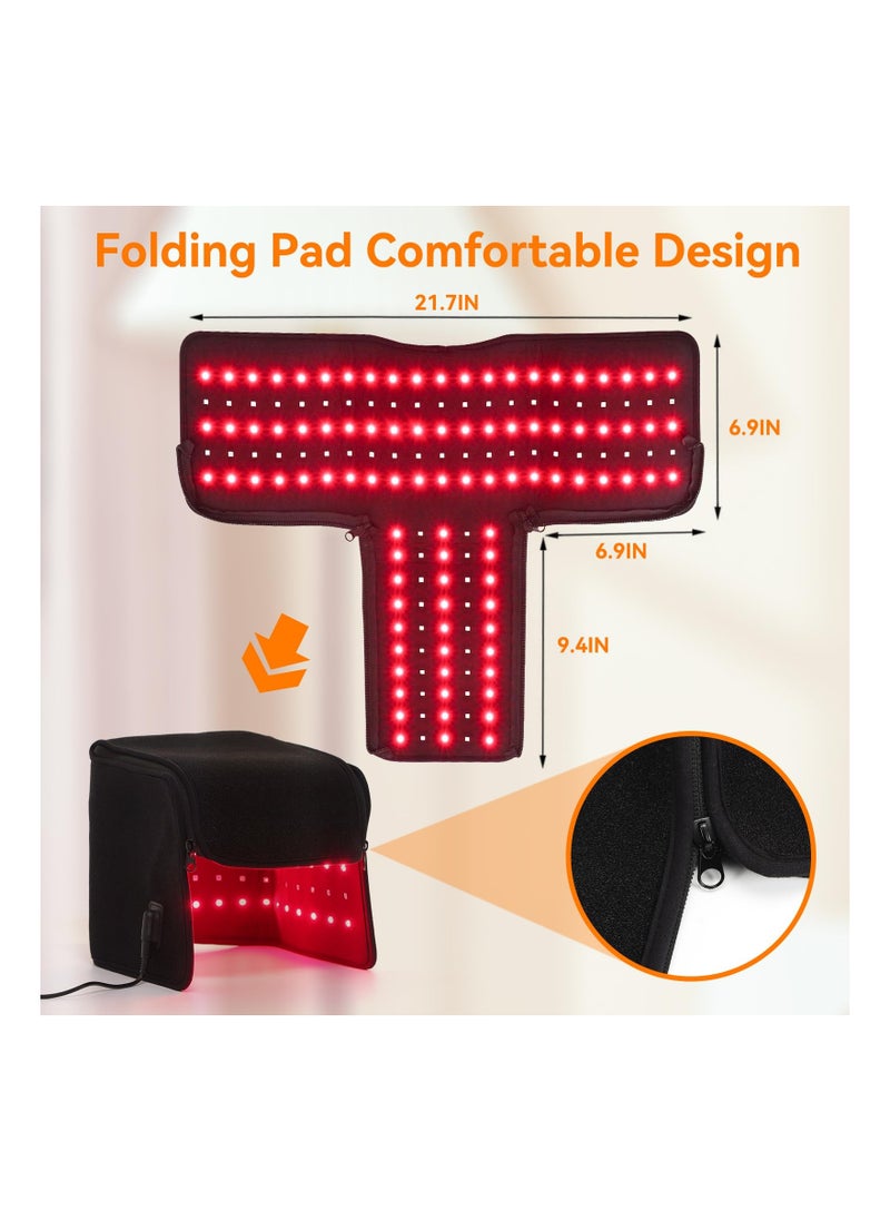 SYOSI - Red Light Therapy Hat for Hair Regrow Brain Relax Cap Body Pain Relief, Infrared Light Hat Near IR Therapy Hat Healing Light Hat with 155 LEDs Migraine Relief Device,Treat Thinning Hair - Image 1