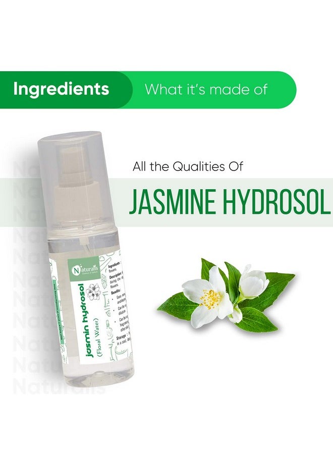 Naturalis Essence Of Nature Jasmine Water Facial Toner Antiaging Balances Ph Heals Acne & Age Spots Soothes Dry Skin Naturally & Boosts Elasticity  - Image 2