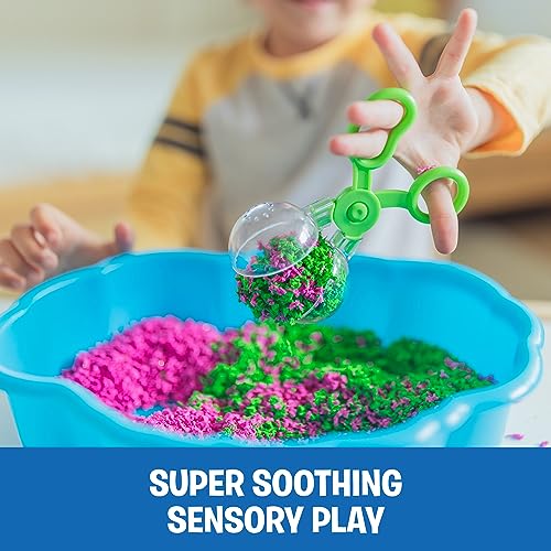 Educational Insights Pluffle® Sensory Station - Sensory Bin Foam Set, No Mess Alternative to Sand Toys & Slime for Toddlers, Fun Table Filler for Home or Classroom, Kids Ages 3+ - Image 2