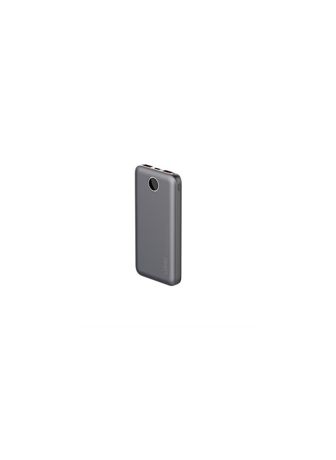 LDNIO LDNIO P10 10000mAh Ultra Slim Power Bank With Led Digital Display - Silver  - Image 4