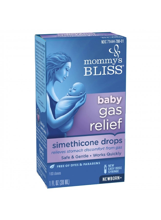 Mommy'S Bliss Gas Relief Drops Bottle, Simethicone Drops For Infants, Relieves Stomach Discomfort, Safe And Gentle, Ginger Flavor, 1 Fl Oz (Pack Of 1) - Image 4