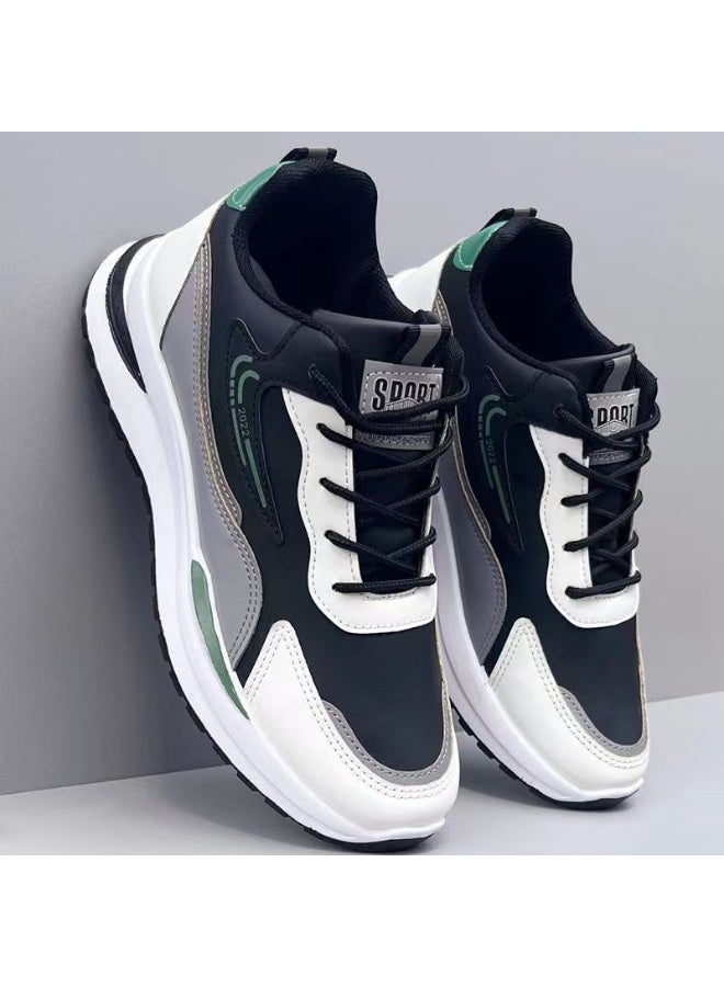 NIBEMINENT Men Sneakers Casual Shoes Mesh Lightweight Breathable Walking Non-slip Footwear - Image 1