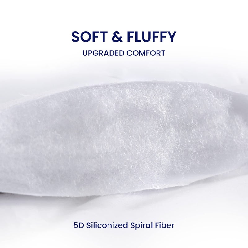 SLEEP ZONE Twin Fitted Mattress Pad Cover - Quilted Soft Breathable Fluffy Pillow Top Bed Mattress Topper Deep Pocket 8-21 inch - Image 2