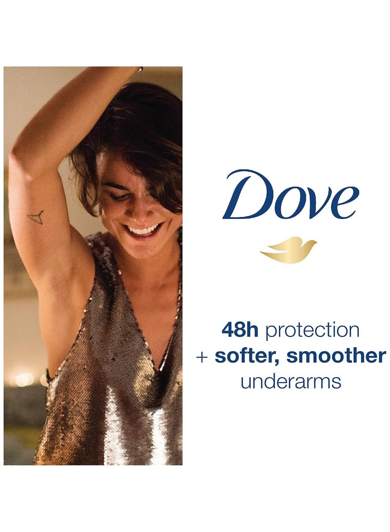 دوف مزيل عرق سبراي – جوز الهند وزهرة الياسمين – 250 مل - Image 4