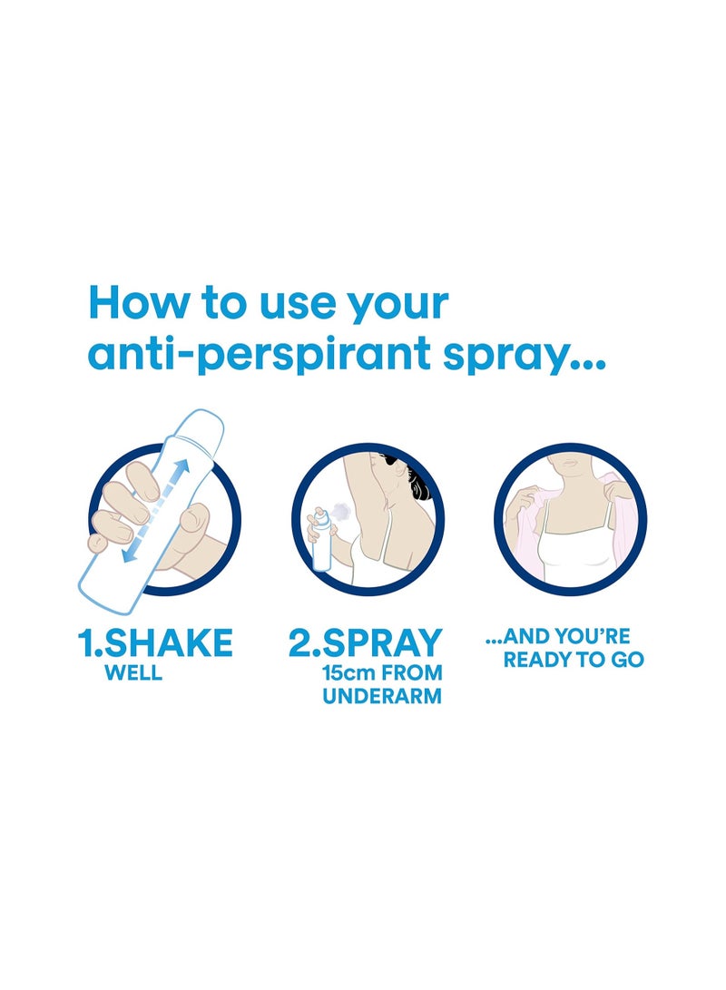 دوف مزيل عرق سبراي – جوز الهند وزهرة الياسمين – 250 مل - Image 3