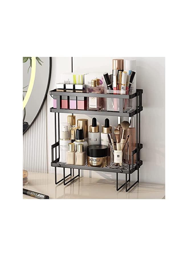 Antole Over The Toilet Storage Shelf,Bathroom Storage Organizer Shelves with Hanging Hook & Adhesive Base,No Drilling Space Saver Wall Mounting - Image 3
