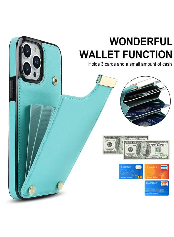 S-TOP Case For iPhone 13 Pro Metal Buckle Card Slots Phone Case - Image 5
