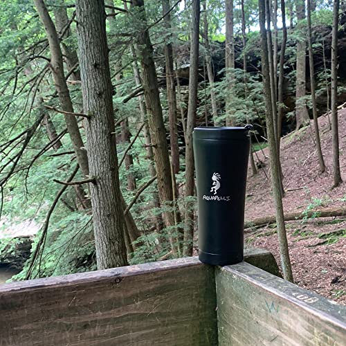 Aquapelli Vacuum Insulated Travel Coffee Mug, 16 ounces, Willow Green - Image 3