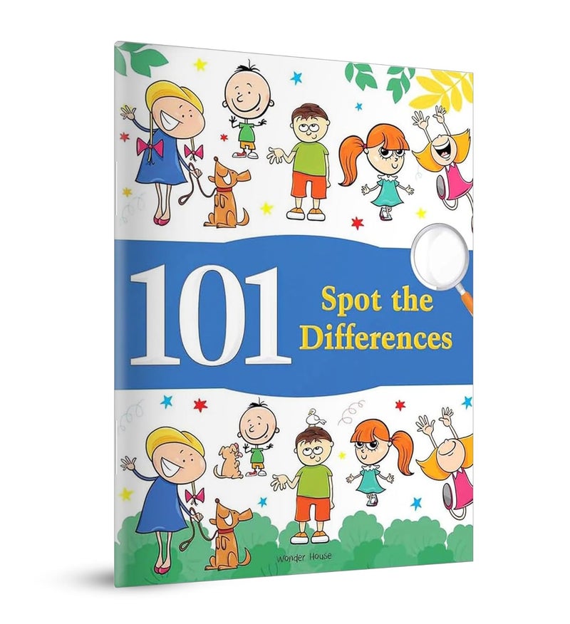 Wonder House Books Kids 101 Spot The Differences : Fun Activity Book with Answer Sheets - Image 1