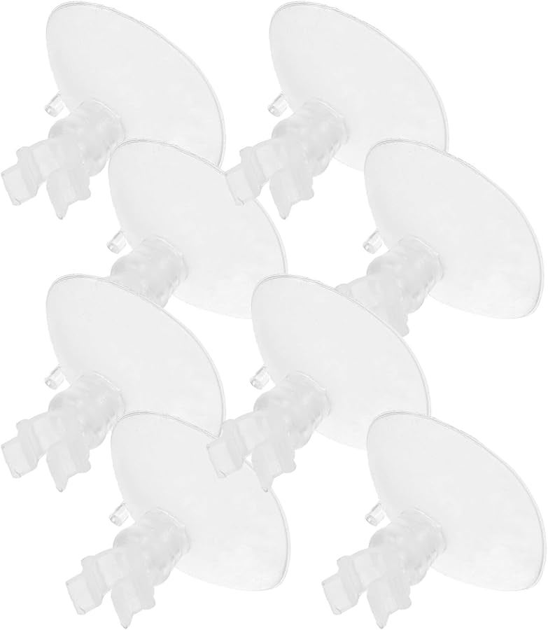 Tehaux 8pcs Aquarium Suction Cups with Clips for Heater Tubing Fish Tank Accessories - Image 2
