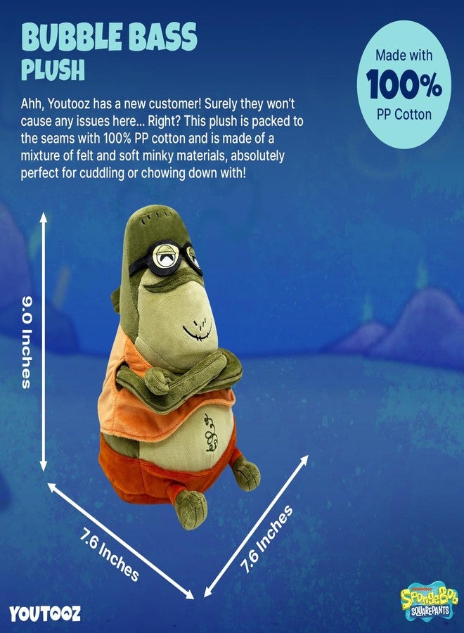 Youtooz Bubble Bass Plush, 9 Inch, Spongebob Squarepants - Image 5