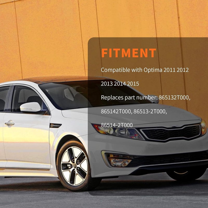 Aspaton Front Bumper Retainer Brackets for Kia Optima - Image 3