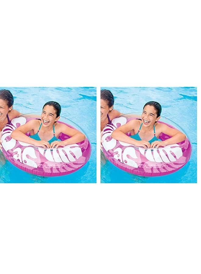 انتكس أنبوب شفاف ملون رقم 59251 (عبوة من قطعتين) - Image 1