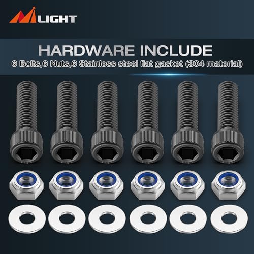 Nilight 2" Front Leveling Lift Kit for Chevy Silverado 1500/GMC Sierra 1500 2007 2008 2009 2010 2011 2012 2013 2014 2015 2016 2017 2018 2019 2020 2021 2022 2023 - Image 3