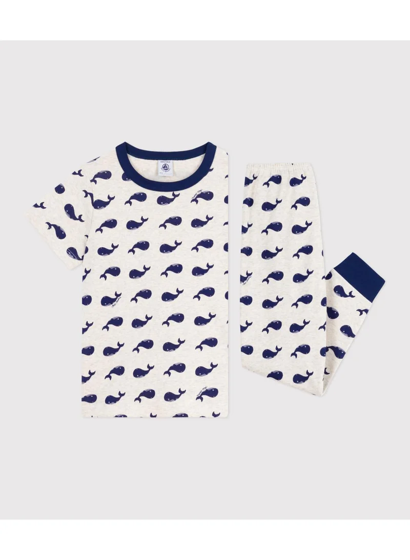 بيتي باتو Children's printed pyjamas with short sleeves and long legs