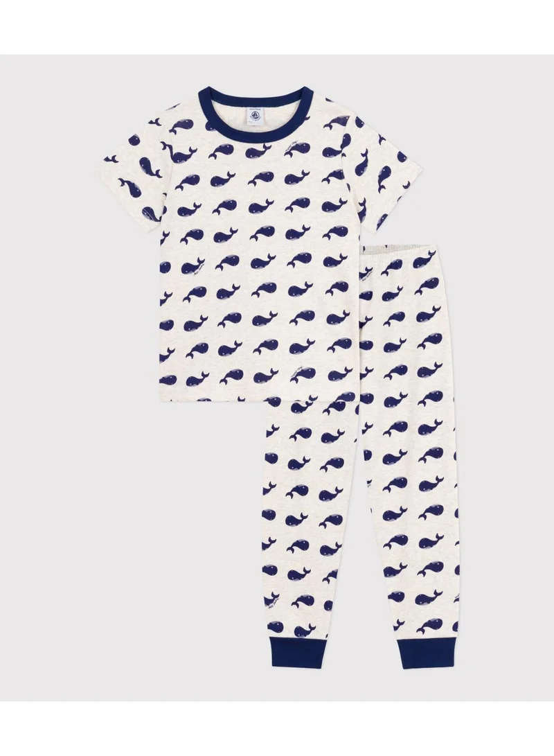 بيتي باتو Children's printed pyjamas with short sleeves and long legs