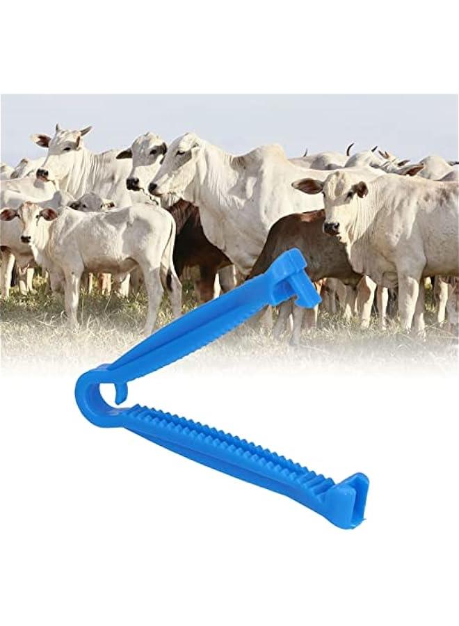 Generic Umbilical Cord Clips, Umbilical Cord Clamp Non Slip Serrations for Horse for Farm for Cattle  - Image 3