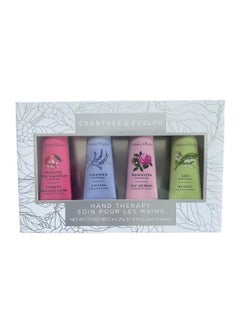 Crabtree & Evelyn Crabtree And Evelyn 4 pc Hand Therapy Set 9 Oz each Rosewater Lavender Lily Pear and Pink Magnolia Hand lotion cream 