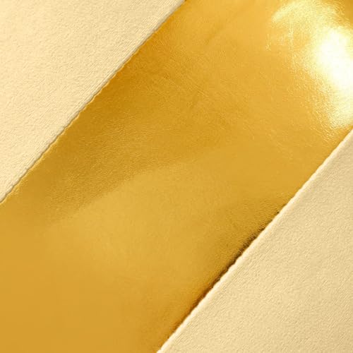 AEROHAVEN™ Set of 2 Premium Velvet with Gold Stripes Decorative Throw Pillow/Cushion Covers with Invisible Zipper - (16 x 16 Inch, Off White) - Image 5