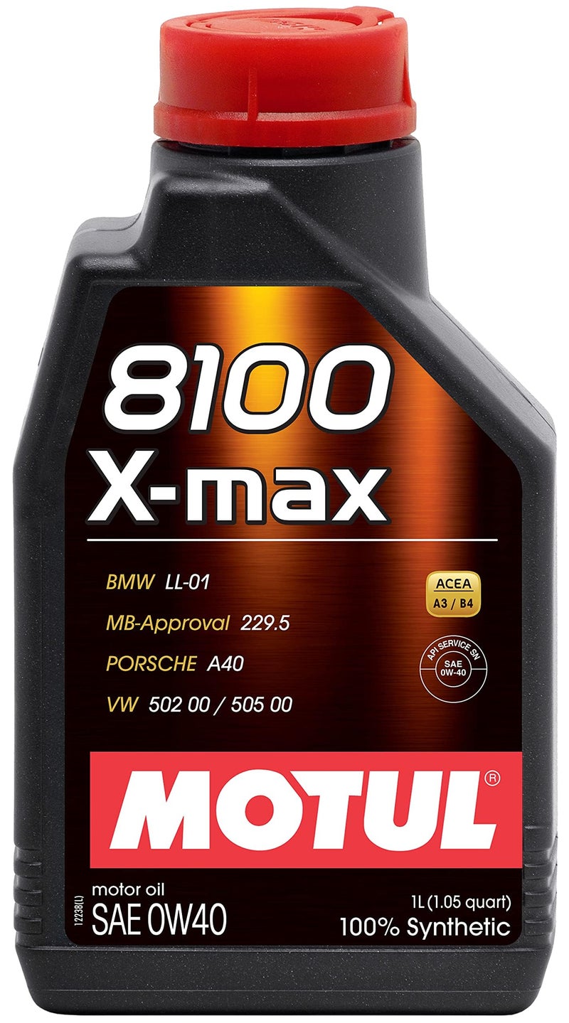 Motul MTL104531 8100 0w40 X-Max Oil, 1 Liter - Image 3