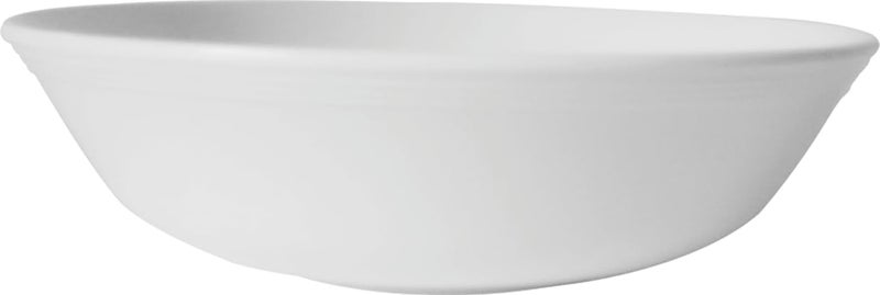 Servewell Melamine Bowl with Lid - White, 21 cm
