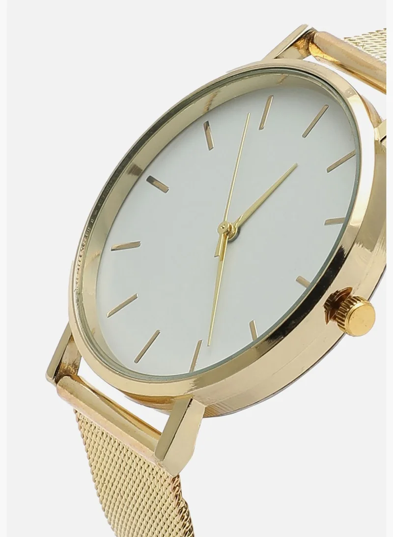 Haute Sauce Mesh Strap Analog Watch