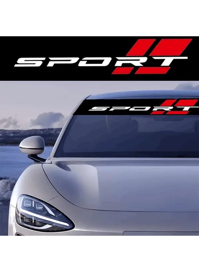 Sport Style Car Windshield Eye Sticker Scratch Resistant For All Car Models - Image 1