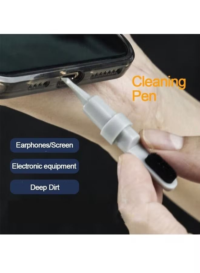 SAB 6-in-1 multifunctional cleaning kit suitable for phone keyboards headphones screen charging ports - Image 2