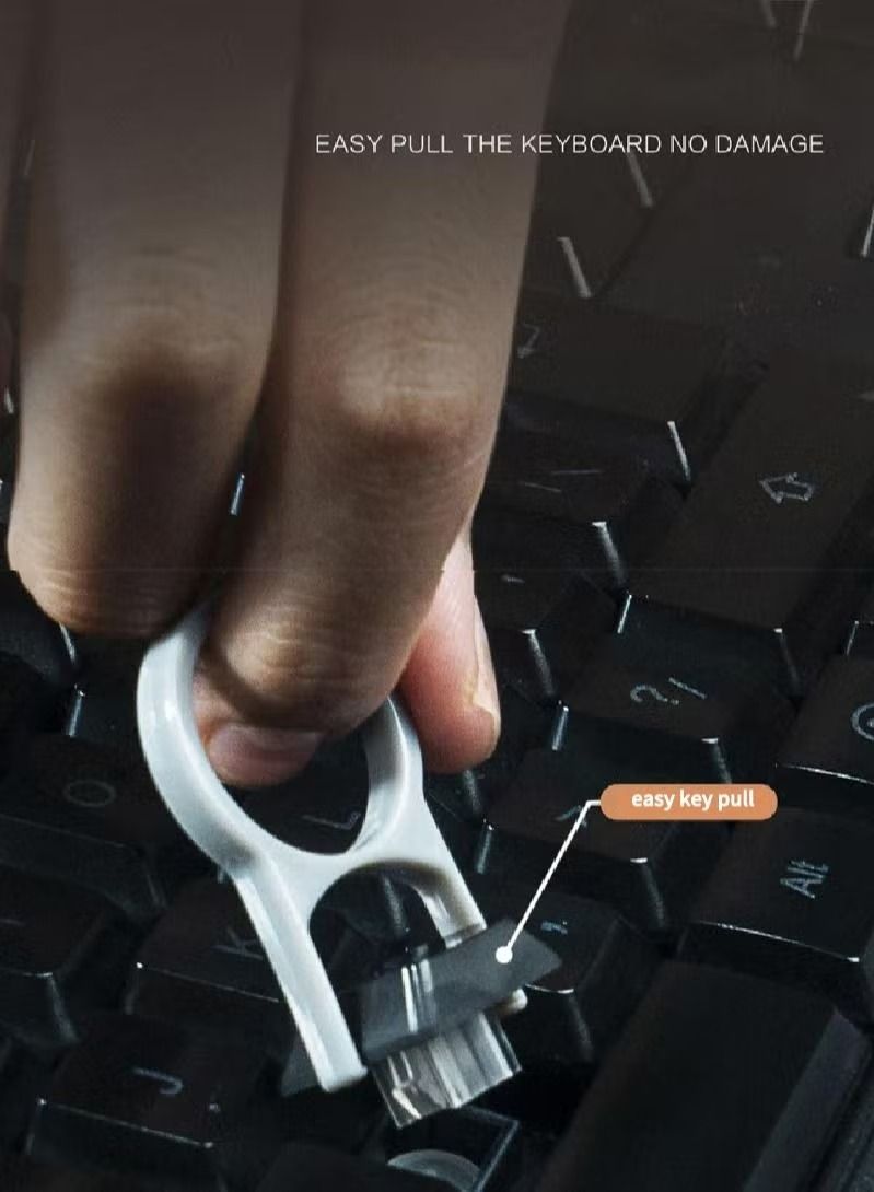 SAB 6-in-1 multifunctional cleaning kit suitable for phone keyboards headphones screen charging ports - Image 5