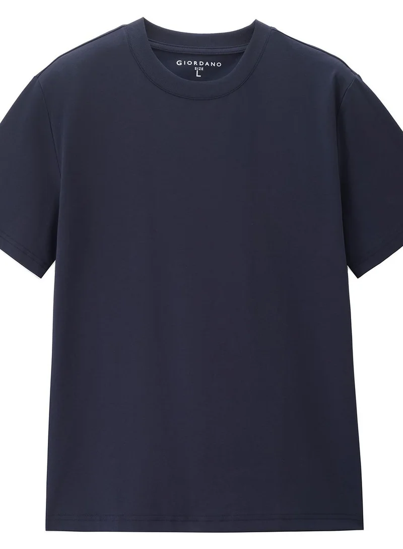 Men's Mock Neck Short Sleeve Regular Tee