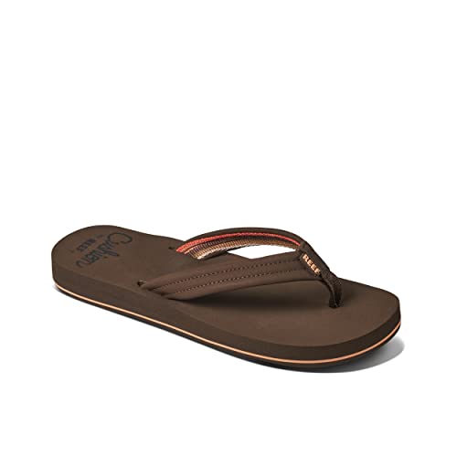 Reef Cushion Breeze Womens Flip Flop, Ultra Soft Cushion Footbed, Arch Support, Chocolate, 7 - Image 2