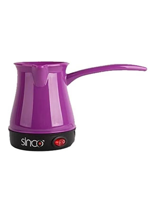 Sinbo - Electrical Turkish Coffee Maker 400 ml 600 W SCM-2928 Light Mauve - Image 1