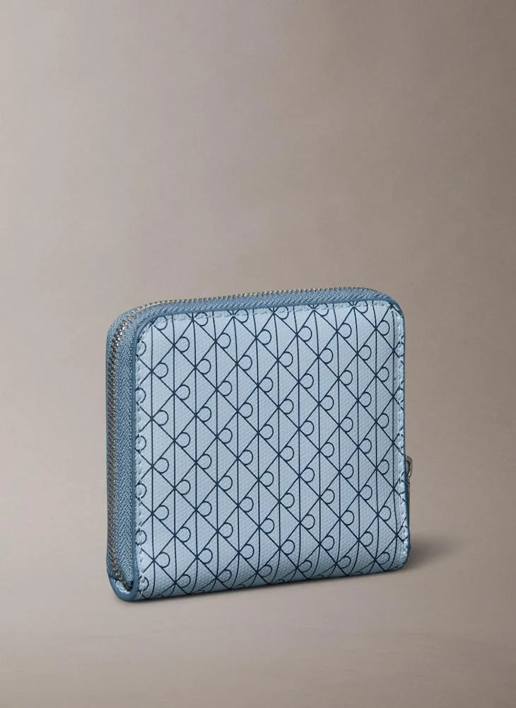CALVIN KLEIN Casual Aop Square Zip Around Wallet