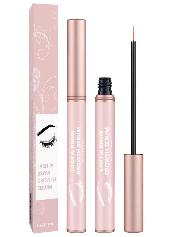 100% Natural Lash Serum for Eyelash Growth - Fuller & Longer & Thicker, Lash Brow Enhancing Serum, Vegan and Organic Formula, 3ml, Good for Lash Extensions - Image 1