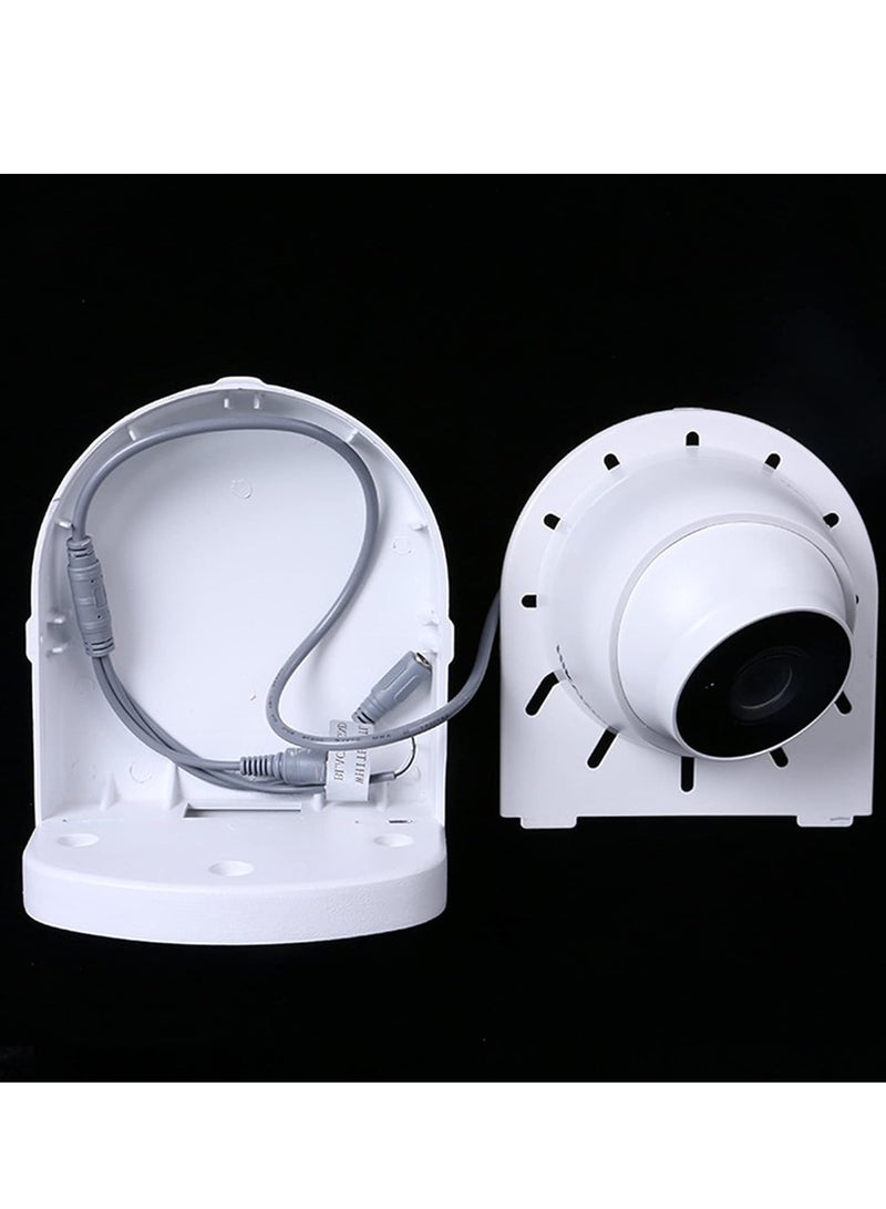 Beauenty Universal Wall Mount Bracket for Security Dome Cameras – Deep Base Junction Box with Cable Management, Waterproof Holder for Indoor/Outdoor CCTV IP Systems - Image 5