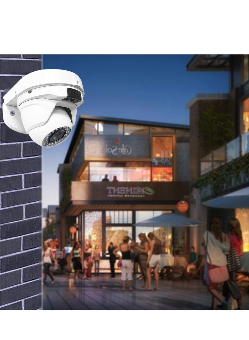 Beauenty Universal Wall Mount Bracket for Security Dome Cameras – Deep Base Junction Box with Cable Management, Waterproof Holder for Indoor/Outdoor CCTV IP Systems - Image 2