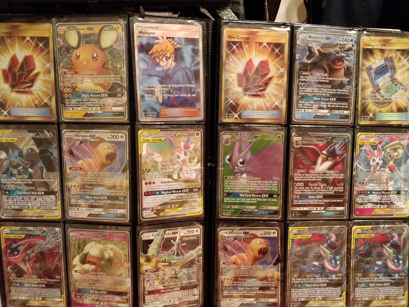 Pokemon 100+ Rainbow Rare Cards Binder Collection Includes 5 foils in Any Combination and at Least 1 of The Following Cards, EX and GX, FA, Secret Rare, Tag Team, Unified Minds - Image 2