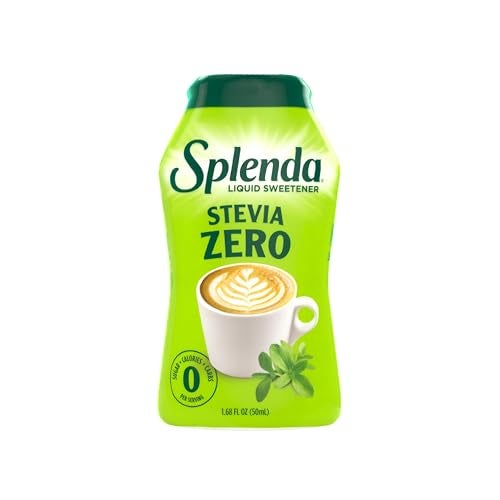 SPLENDA Stevia Liquid Zero Calorie Sweetener Drops, 1.68 Ounce Bottle (Pack of 1) - Image 1
