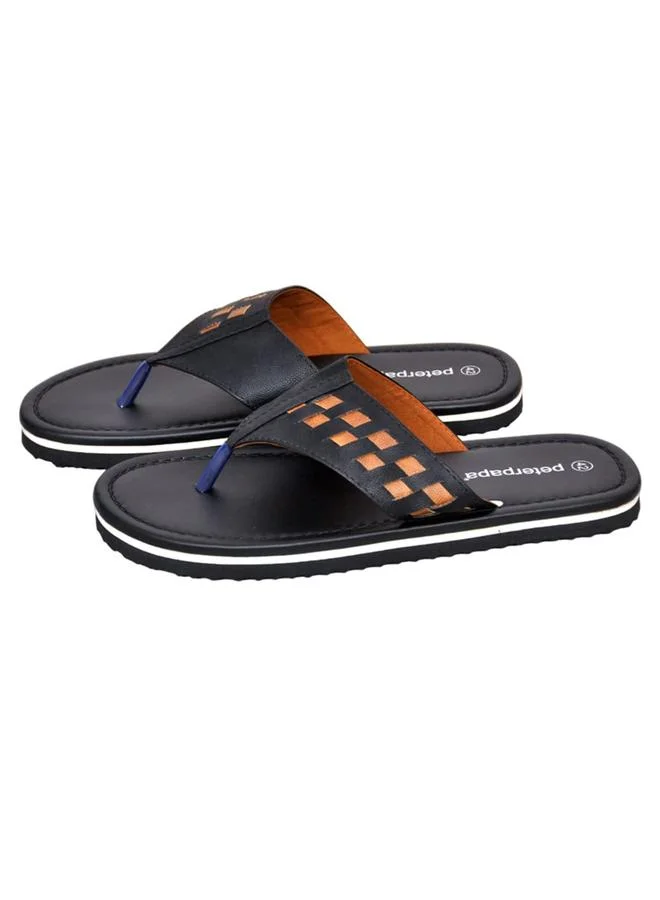 Take Two Men Woven Thong Flip Flops By Peterpapa