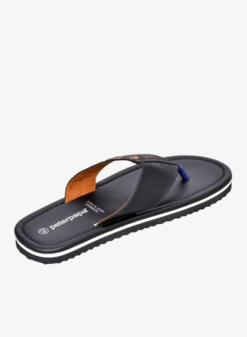 Take Two Men Woven Thong Flip Flops