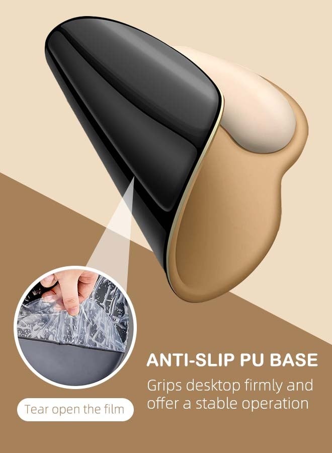 Ergonomic Anti-Slip Mouse Pad Silicone Bottom Mouse Pad Small Gaming Mouse Pad Laptop Accessories with Wrist Rest - Image 3